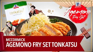 McCormickÂ®  Agemono Fry Set Tonkatsu [upl. by Etnomed]