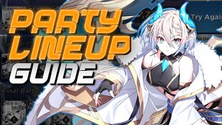 World Boss PvP Raid amp Epilogue PARTY LINE UP GUIDE  GCDC  Grand Chase Dimensional Chaser [upl. by Von211]