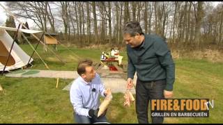 FireampFood TV  Barbecue Roken van buikspek [upl. by Connett]