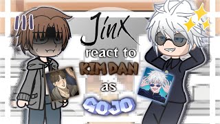 BL manhwa jinx react to Kim Dan as GoJo JJK [upl. by Calvinna796]