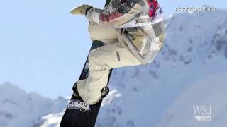 American Snowboarder Kotsenburg Wins Slopesyle Gold [upl. by Fanya28]