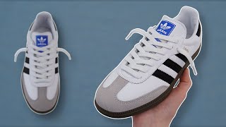 How To Lace Adidas Samba Loosely BEST WAY [upl. by Kunkle605]