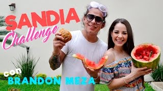 SANDIA CHALLENGE CON BRANDON MEZA  Arely Tellez [upl. by Ednalrim]