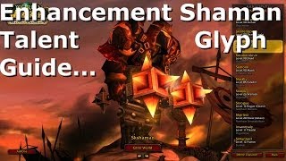 54 Enhancement Shaman  PvP  Talent  Glyph  Guide  MOP [upl. by Aseretairam852]