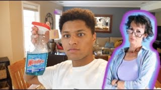 GATORADE IN WINDEX BOTTLE PRANK ON PARENTS  Gone wrong [upl. by Winny]