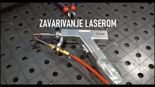 LASERSKO ZAVARIVANJE JASIC LS2000 [upl. by Ayokal73]