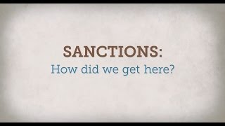 Sanctions How Did We Get Here [upl. by Gibbeon]