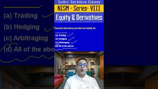 Financial Derivatives  NISM SERIES VIII  EQUITY AND DERIVATIVES MCQs [upl. by Adanama390]