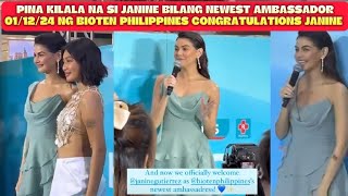 CONGRATULATIONS JANINE GUTIERREZ PINA KILALA BILANG BAGONG BIOTEN PHILIPPINES NEWEST AMBASSADOR [upl. by Laughlin]