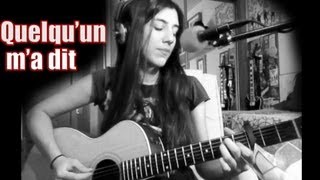 Carla Bruni  Quelquun ma dit rock cover by Alba [upl. by Dahaf]