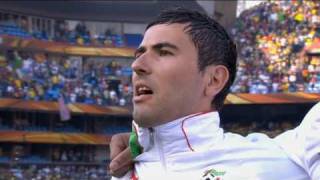 algerian anthem world cup 2010 HD 720p [upl. by Aerdnad293]