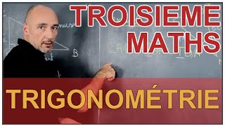 Trigonométrie  Maths 3e  Les Bons Profs [upl. by Treble594]