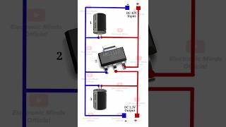 33V Regulator Circuit  SMD AMS1117 Voltage Regulator  12V to 3V electronic [upl. by Artie341]