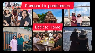 Chennai to Pondicherry  Back to Home  part 3  familyvlog viral trending travelvlog [upl. by Micaela]