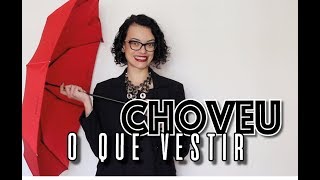 O QUE VESTIR EM DIAS DE CHUVA 3 TRUQUES IMBATÃVEIS  Amanda Medeiros [upl. by Aikam]