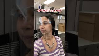 Clear FACE SHIELD Mask • Eye Glasses Unboxing  Assembly Shorts [upl. by Aurelia]