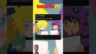 Cutest minato I ever see naruto minatofans anime boruto greenscreen viral shortsfeed [upl. by Nylrehc309]