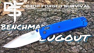 Benchmade 535 Bugout HARD USE TESTED  Knife Review 185 oz [upl. by Oirottiv]