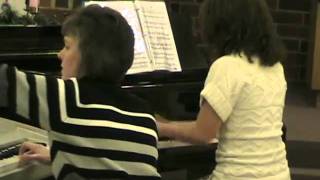 Parade of the Wooden Soldiers Piano Duo 2010wmv [upl. by Isbel]