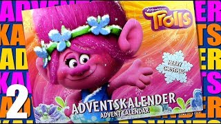 Trolls  Adventskalender 2017 von CRAZE ®  Unboxing amp Review  Teil 02 [upl. by Eissoj]