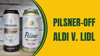 Aldi v Lidl Premium Pilsner [upl. by Fagin]