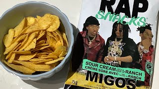 ASMR Kitchen  Open amp Eat Migos Chips [upl. by Kassie]