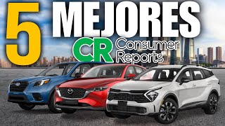 ✅ 5 MEJORES SUV COMPACTAS para 2024 de CONSUMER REPORTS [upl. by Eniarol]