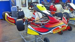 Ma 1ere fois en Karting 125cc Rotax Max [upl. by Einahpats]