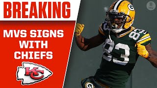 NFL Free Agency Chiefs WR Marquez ValdesScantling Agree To 3Year Deal  CBS Sports HQ [upl. by Ylrebma675]