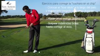 Ejercicio para mejorar el golpe de chip Golf [upl. by Stephen]