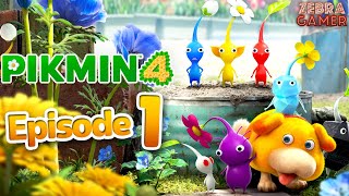 Pikmin 4 Nintendo Switch Gameplay Walkthrough Part 1  Day 1 The Rescue Corps Meeting Oatchi [upl. by Lizzie]