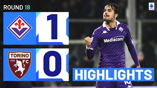 FIORENTINATORINO 10  HIGHLIGHTS  Ranieri secures narrow win for La Viola  Serie A 202324 [upl. by Duong97]