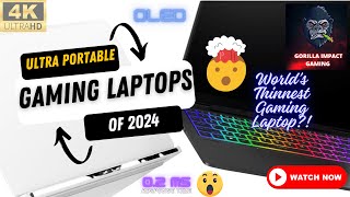 Worlds Thinnest 14quot OLED  Top Gaming Laptop in 2024 [upl. by Teeter]