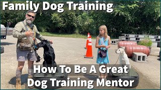 How To Be A Great Dog Training Mentor [upl. by Akema]