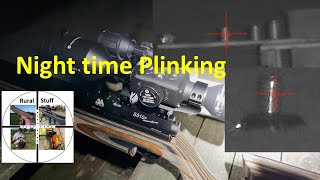 ATN X Sight 4K Pro 314x Plinking in the Dark [upl. by Neelat]