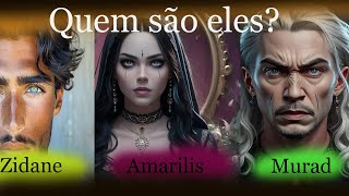 O Mundo Através dos Olhos dos Personagens do Romance A MARCA DO LOBO NEGRO [upl. by Ainna]