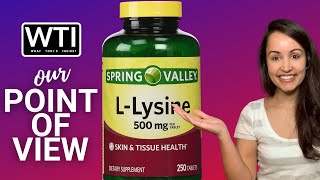 Our Point of View on Spring Valley LLysine Supplements From Amazon [upl. by Shalom]