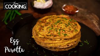 Egg Parotta  Wheat Parotta Recipes  Anda Parotta [upl. by Britney]