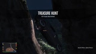 GTA V  Treasure hunt locations Random 33 mountain hidden Tongva Hills [upl. by Sedecram]