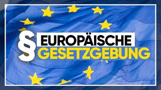 Abi Wie funktioniert die EU Gesetzgebung  EU Parlament Kommission EU Wahlen Europarat Abitur [upl. by Eisyak]