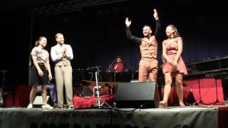 Laroquebrou 2016 n16 Dance Show avec JP Bertrand amp Stan Noubard Pacha [upl. by Joyann]