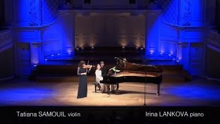 Tatiana Samouil Irina Lankova  Rachmaninov  Vocalise  Live Salle Gaveau [upl. by Weywadt]