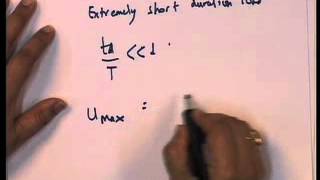 Mod01 Lec11 Pulse Load Response Characteristics amp Impulse Loading [upl. by Holey140]