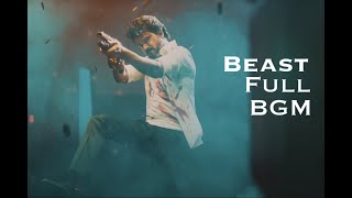 BEAST  Full BGM  Thalapathy Vijay  Nelson  Anirudh [upl. by Cowley]