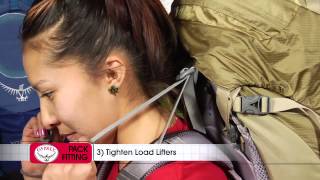 Osprey Packs  Custom Fit  Tips and Tricks [upl. by Soisatsana]