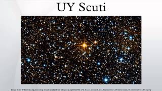 UY Scuti [upl. by Dloraj]