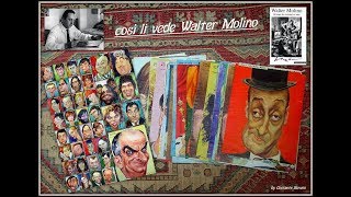 Walter Molino caricature by Costante Bonvini [upl. by Ennaegroeg]