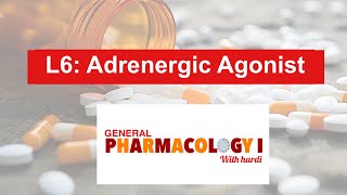 L6 Adrenergic Agonist Pharmacology 1 [upl. by Brothers]