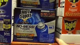 How To Use Hot Shot No Mess Fogger  How To Treat Fleas amp Insects Experiment [upl. by Ahseihs]