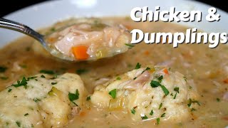 How To Make Chicken amp Dumplings  Quick amp Easy Recipe [upl. by Llennor]